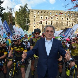 The world's largest bicycle race series started in Antalya