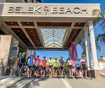 Enda Tour @ Cycleintr organization at our Belek Beach Bike Friendly hotel in Antalya Belek.