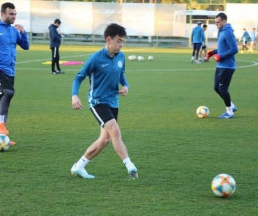 FK Irtysh training.